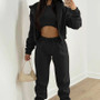 Women fleece Hoodies and PantCasual Three-Piece