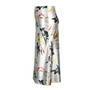 Plus Size Women Autumn High Waist Retro Print Elegant Bodycon Skirt