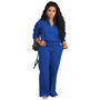 Winter Women's Two-Piece Tracksuit Plush Loose Sportswear