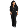 Winter Women's Two-Piece Tracksuit Plush Loose Sportswear