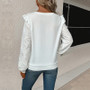 Solid Color Long Sleeve Top