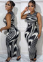 Summer Striped Gradient Printed Sexy Slim Fit Slim Waist Bodycon Tight Fitting Dress
