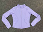 Women Stand Collar Zippered Long Sleeve Top Running Yoga Jacket