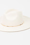 Fame Slice of Chic Herringbone Chain Fedora