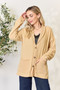 Heimish Full Size Button Up Long Sleeve Cardigan