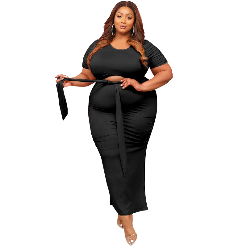 Summer Plus Size Women Clothing Two Piece Set 4xl – Bennys Beauty