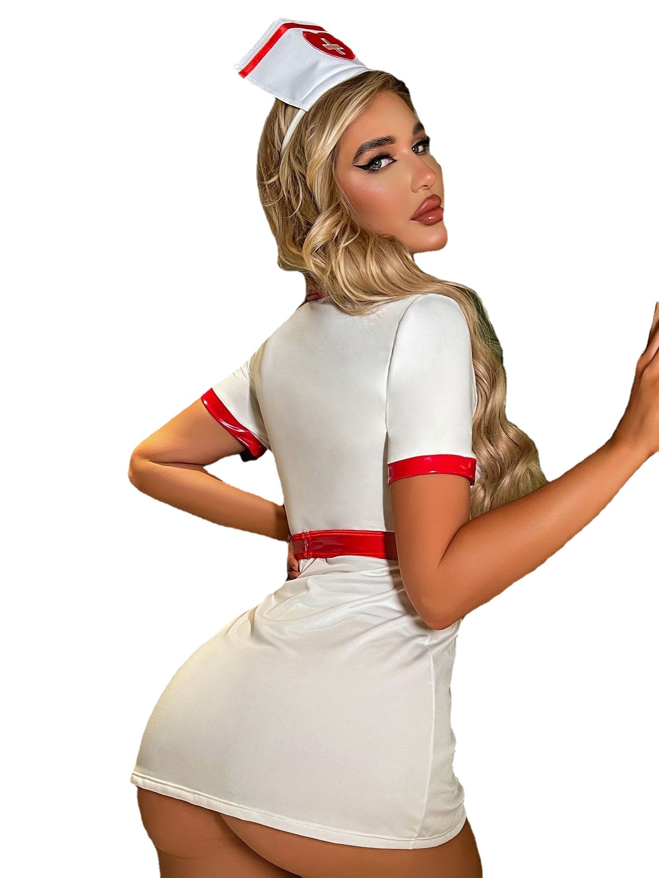 Women Sexy Nurse Costume 3pcs Temptation Underwear Fashion