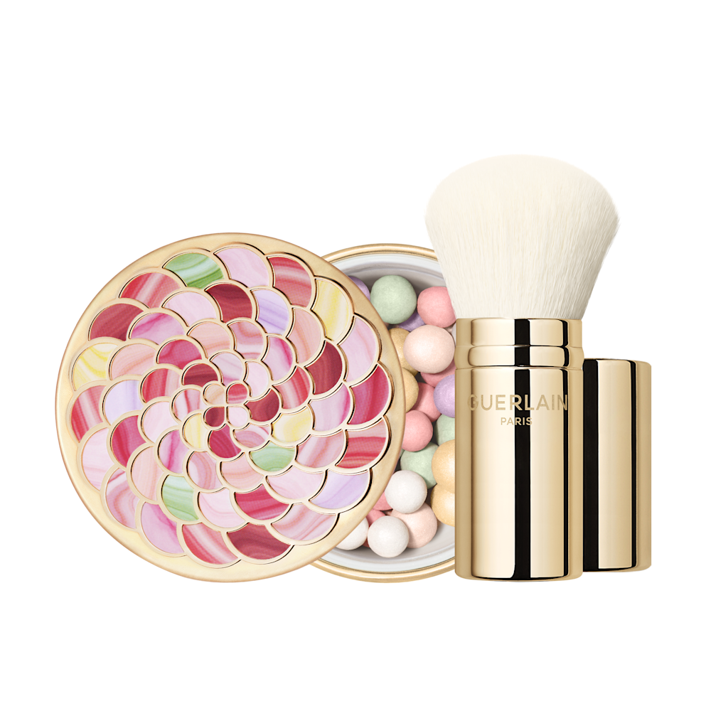 Guerlain Meteorites と Kabuki ブラシ セット ❣️ メテオリット ⋅ メテオリット ブラシ | ゲラン GUERLAIN