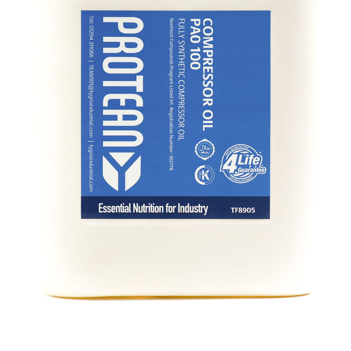 Compressor Oil PAO 100 | Food Grade | PROTEAN