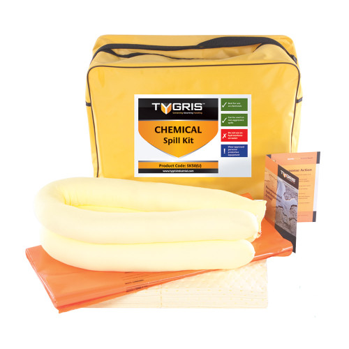 TYGRIS On-The-Go Chemical Spill Kit-SK50(U) | Absorbency 50L