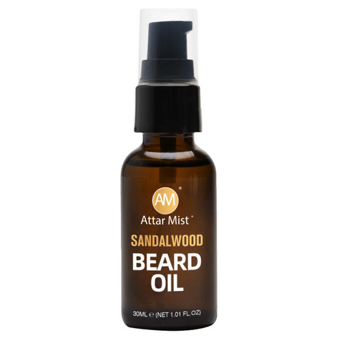 AM Sandalwood Beard Oil
