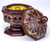 Intricately handcrafted AM Luxury Octagon Incense Burner
AttarMist.co.uk
