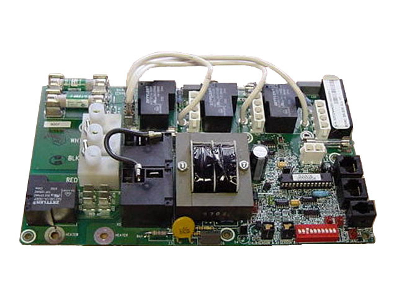 Master Spa - X800960 - Balboa Equipment MAS260 PC Circuit Board - Front View