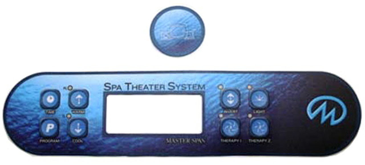 Master Spa - X508040 - Spa Theater System Overlay Kit - Front View