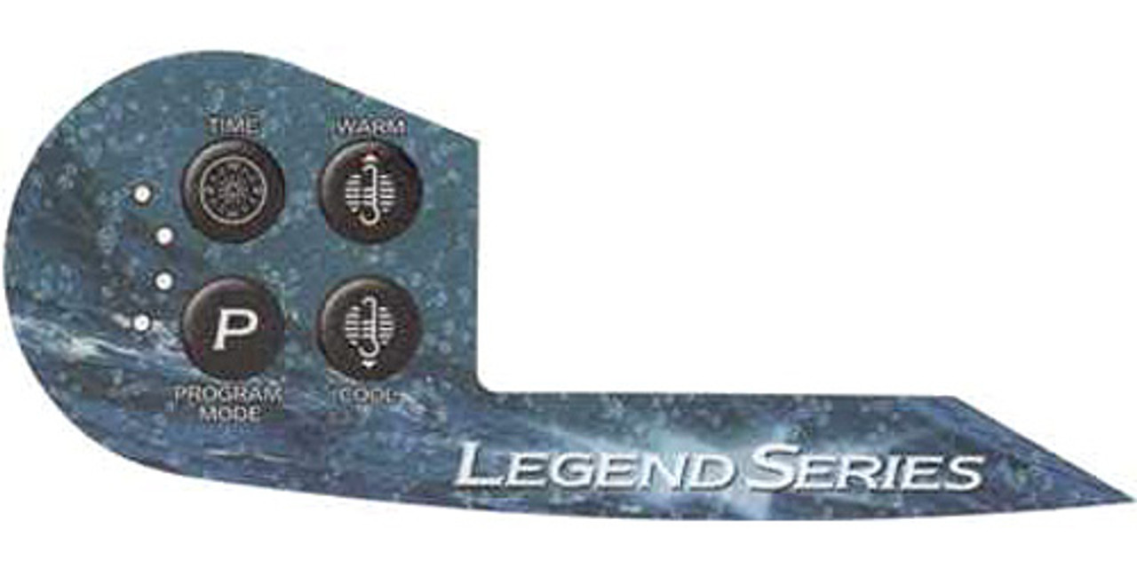 Master Spa - X509000 - 2004 Legend Series Left Side Overlay - Front View