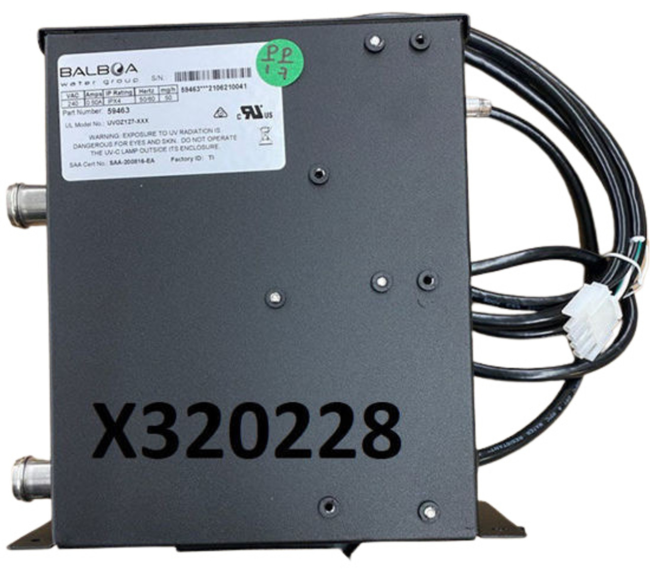 X320228- Master Spa-OZONE, WAVEZONE 50MG7W UV/