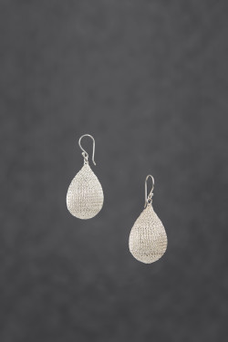 Delicate wire crochet work, these exquisite earrings are both elegant and modern, adding a touch of individuality to your style