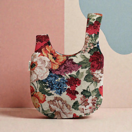 This Japanese Knot Bag is ideal for days out, keeping your small craft projects or going out with friends.