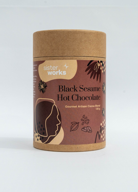 Black Sesame Hot Chocolate