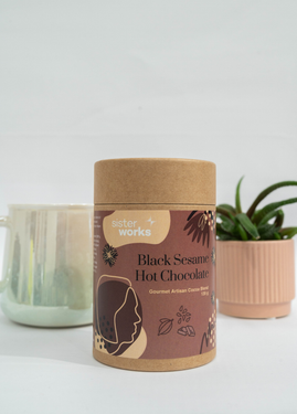 Black Sesame Hot Chocolate