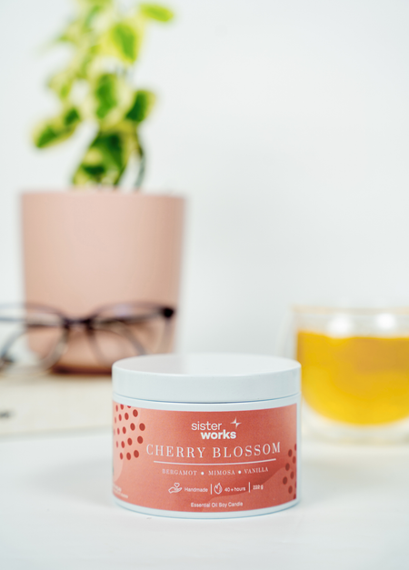 Cherry Blossom Candle