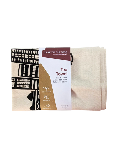Hand Screen Printed Tea Towels