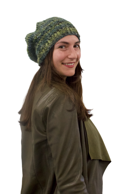 Indulge in winter's embrace while staying snug and comfortable with this beautiful handmade knitted beanie. Crafted with care and attention to detail, this cozy accessory is designed to keep you warm and stylish even on the chilliest days.