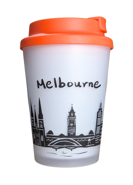 Melbourne Coffee Cup - Orange
