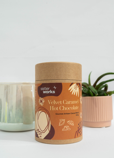Velvet Caramel Hot Chocolate