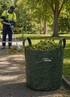 Garden bags used for plant handling and garden waste collection
