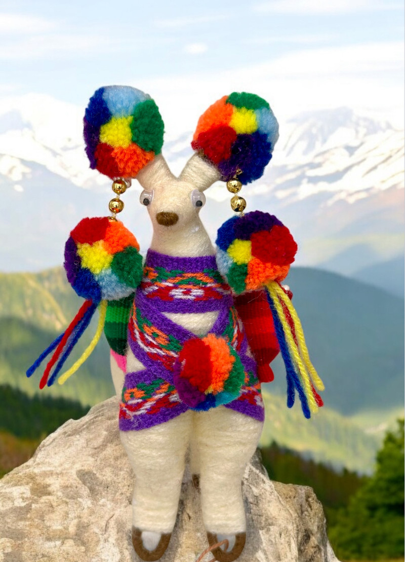Brighten up your space with these charming little colourful South American llama decorations! Handmade with love, these vibrant llamas are perfect for adding a playful and cultural touch to your home, office, or festive décor.