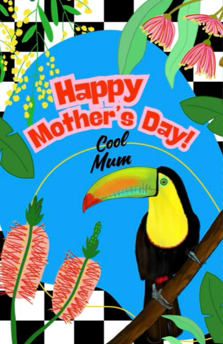 For the mum who’s effortlessly cool, this vibrant card is the perfect way to celebrate her on Mother’s Day. With a colourful, artistic design and the bold message “Happy Mother’s Day Cool Mum”, it’s fun, heartfelt, and full of personality—just like her.
