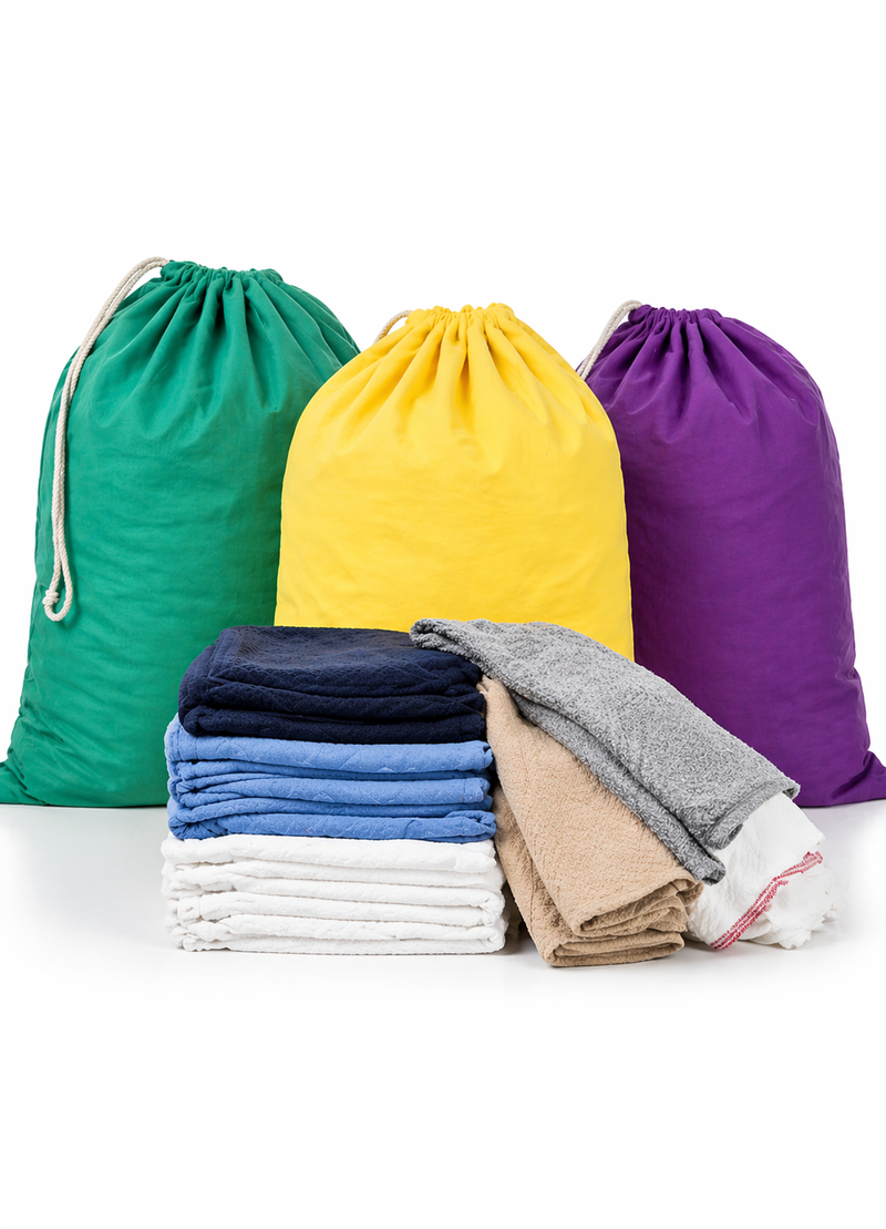 Reclaimed Fabric Cleaning Rags