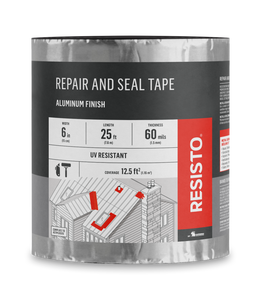 Repair and Seal Tape - Aluminum Finish Repair and Seal Tape - Aluminum Finish