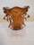Wax Warmers Scented Fragrance Oil Burner in Brown Dolphin Tabletop Design w/ Dimmer Switch