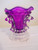 Wax Warmers Scented Fragrance Oil Burner in Purple Dolphin Tabletop Design w/ Dimmer Switch