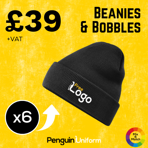 x6 Beanie hats bundle 