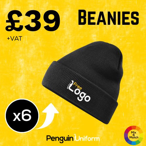 x6 Beanie hats bundle 
