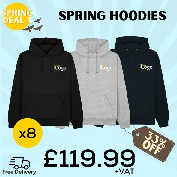 Spring Deals - Meteor Hoodies x8 