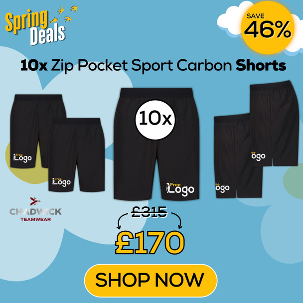 10x Zip Pocket Sport Shorts