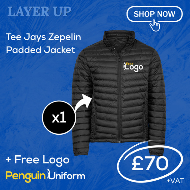 Layer Up - Tee Jays Zepelin Padded Jacket