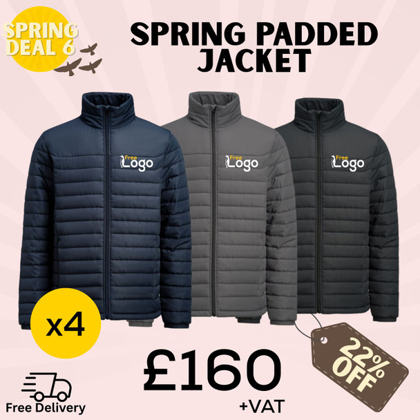 Spring Deals - Padded Jacket x4