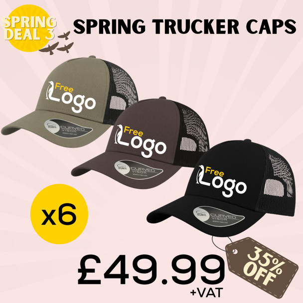 Spring Deals - Trucker Caps x6