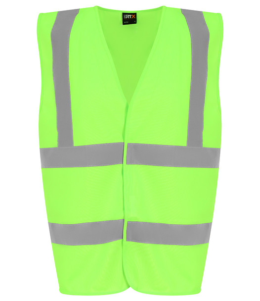 Pro RTX High Visibility Kids Waistcoat - Lime Green - RX700B