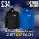 2x Best Selling Fleece Jackets 