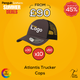 Summer Deal Trucker Caps + Free Logo