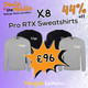 Midlayer Deals - 8x Pro RTX Sweatshirts 