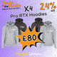 4x Pro RTX Hoodies