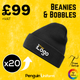 x20 Beanie hats bundle 