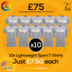 Summer Deal - Lightweight Sport T-Shirts x10